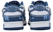 Shop 【訂製球鞋】 Nike Dunk Low 藍魅 戶外穿搭 復古 不規則圖案 小眾高級 麻繩解構 低筒 板鞋 男款 藍白