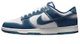 Details for 【訂製球鞋】 Nike Dunk Low 藍魅 戶外穿搭 復古 不規則圖案 小眾高級 麻繩解構 低筒 板鞋 男款 藍白