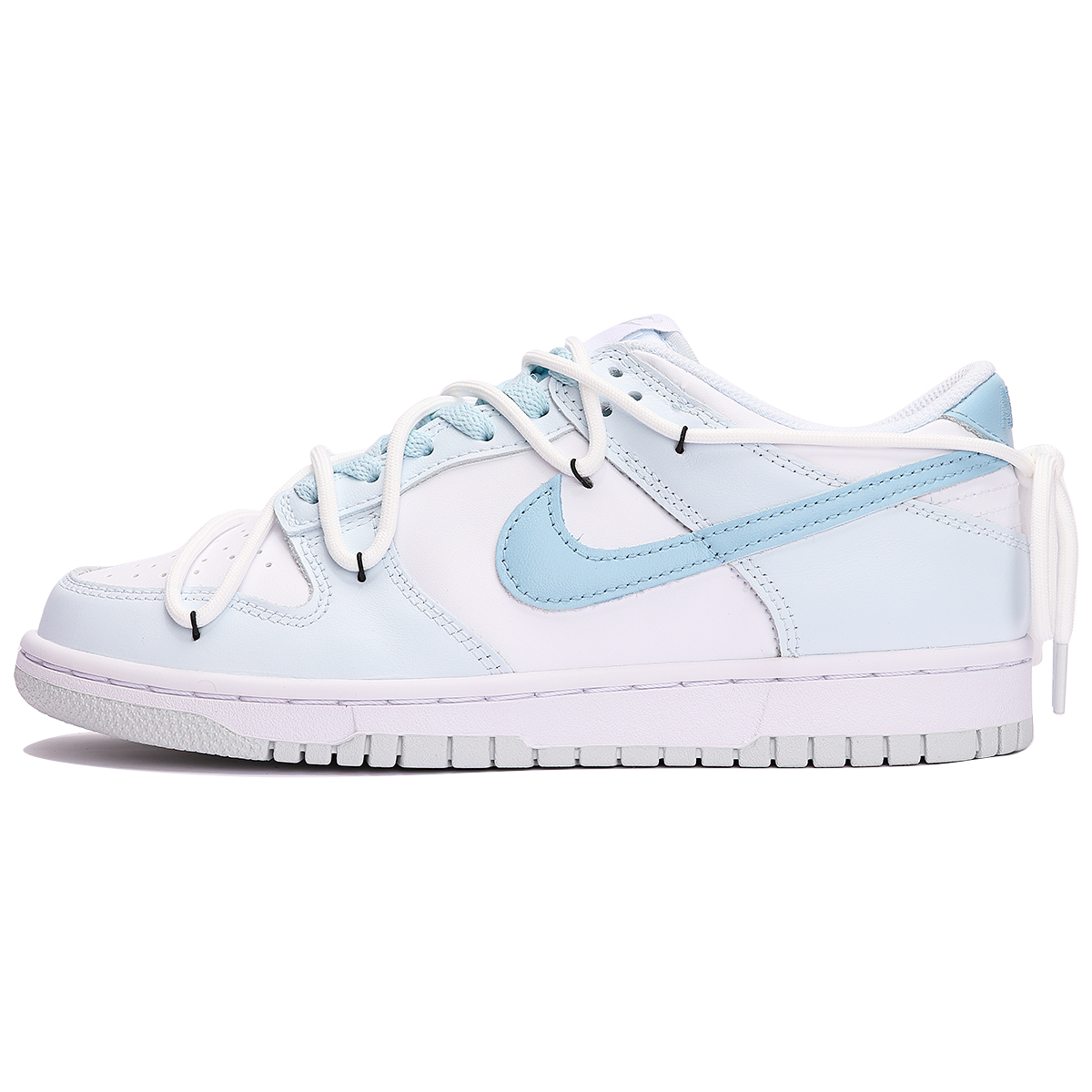 Buy [定制鞋] Nike Dunk Low '蓝海岸' DH9765-102(TeamThree-女款蓝色海岸蓝白)