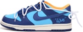 Buy 【定製球鞋】Nike Dunk Low 字母 vibe風 解構 高街 禮盒 低幫 板鞋 GS 藍色