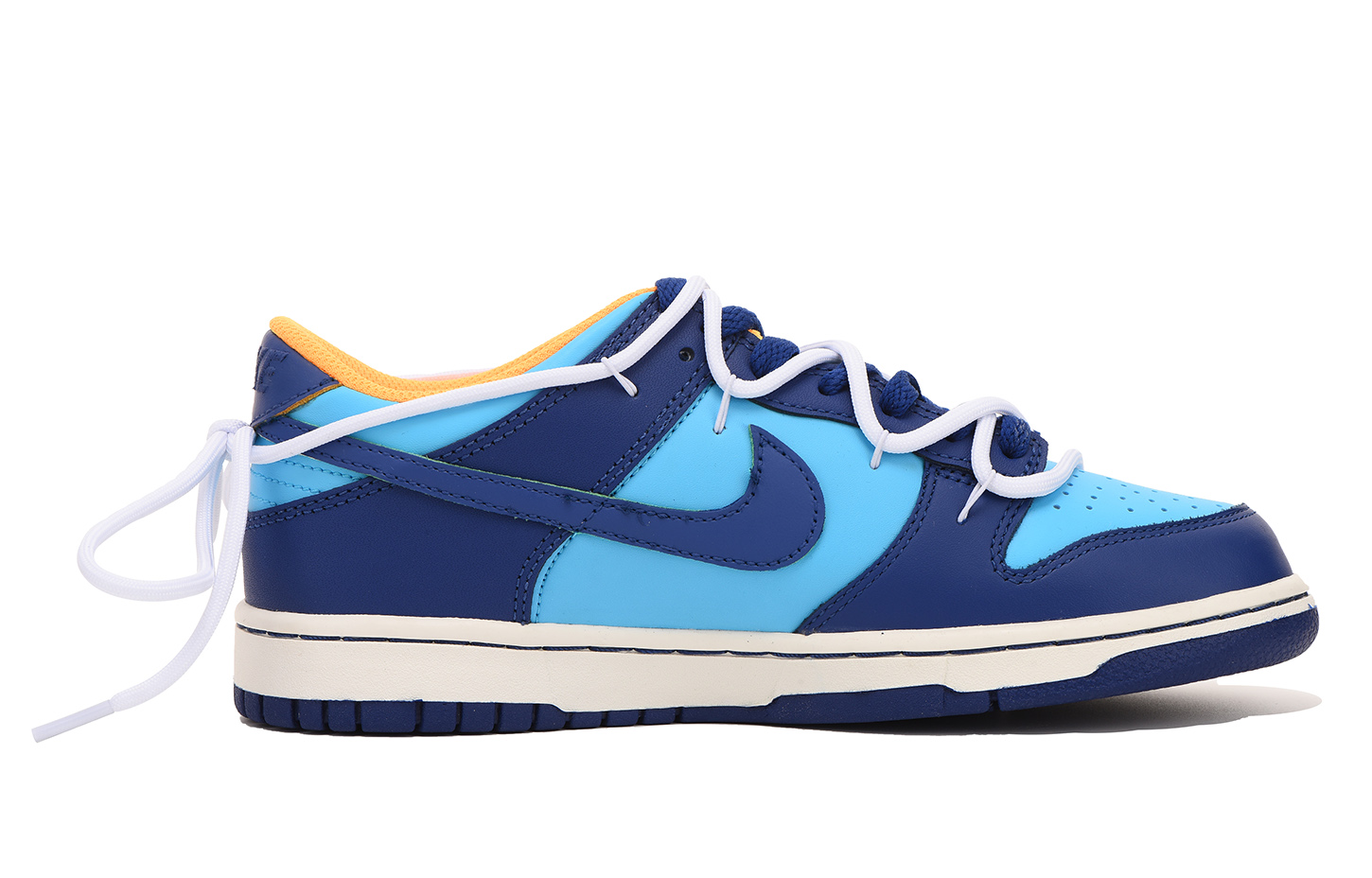 Order 【定製球鞋】Nike Dunk Low 字母 vibe風 解構 高街 禮盒 低幫 板鞋 GS 藍色