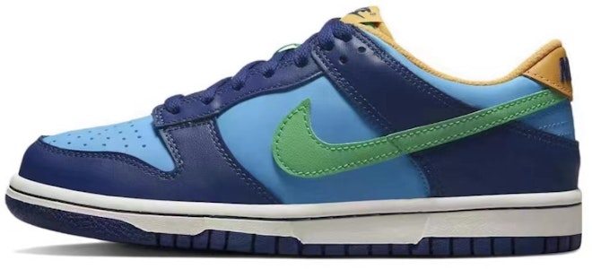 【定製球鞋】Nike Dunk Low 字母 vibe風 解構 高街 禮盒 低幫 板鞋 GS 藍色 Details for 【定製球鞋】Nike Dunk Low 字母 vibe風 解構 高街 禮盒 低幫 板鞋 GS 藍色