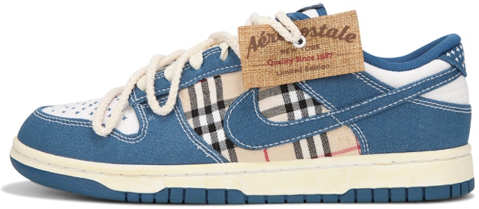 Zapatillas Nike Dunk Low 'Cuadros Azules Desconstruidos' DV0834-101(Team24-男款蓝色格子) Buy Zapatillas Nike Dunk Low 'Cuadros Azules Desconstruidos' DV0834-101(Team24-男款蓝色格子)