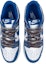 Shop 【客製球鞋】Nike Dunk Low 星鏈 藍色牛仔 雙鞋帶 低筒 板鞋 男款 白藍