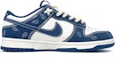 Order 【定製球鞋】 Nike Dunk Low 藍色牛仔 麻繩 腰果花 復古主題 低幫 板鞋 男女同款 白藍