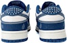 Shop 【定製球鞋】 Nike Dunk Low 藍色牛仔 麻繩 腰果花 復古主題 低幫 板鞋 男女同款 白藍
