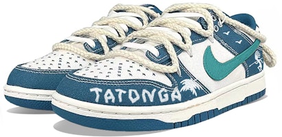 【定制鞋款】耐克Dunk Low '蓝色牛仔原始部落' DV0834-101(Team50-印第安-男) Lookbook 【定制鞋款】耐克Dunk Low '蓝色牛仔原始部落' DV0834-101(Team50-印第安-男)