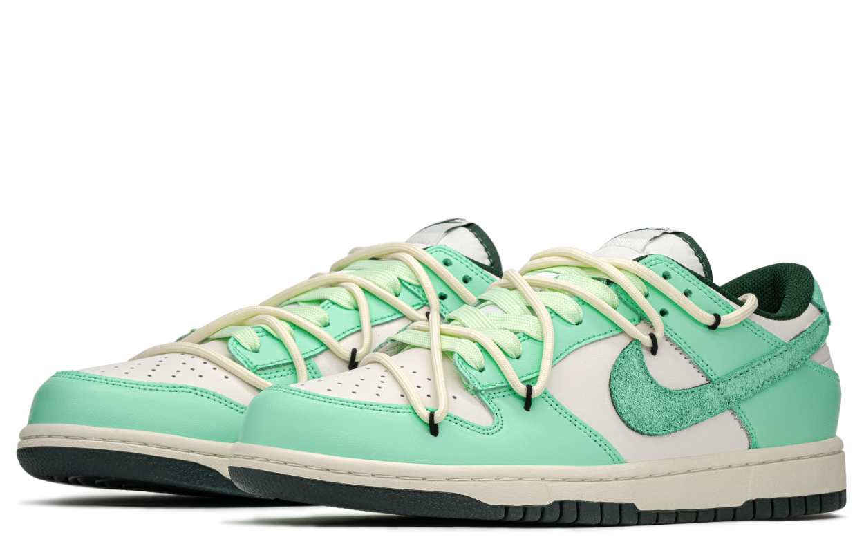 Shop [Sepatu Khusus] Nike Dunk Low 'Berlian Biru' FQ8080-133(TeamA-复古蓝钻)