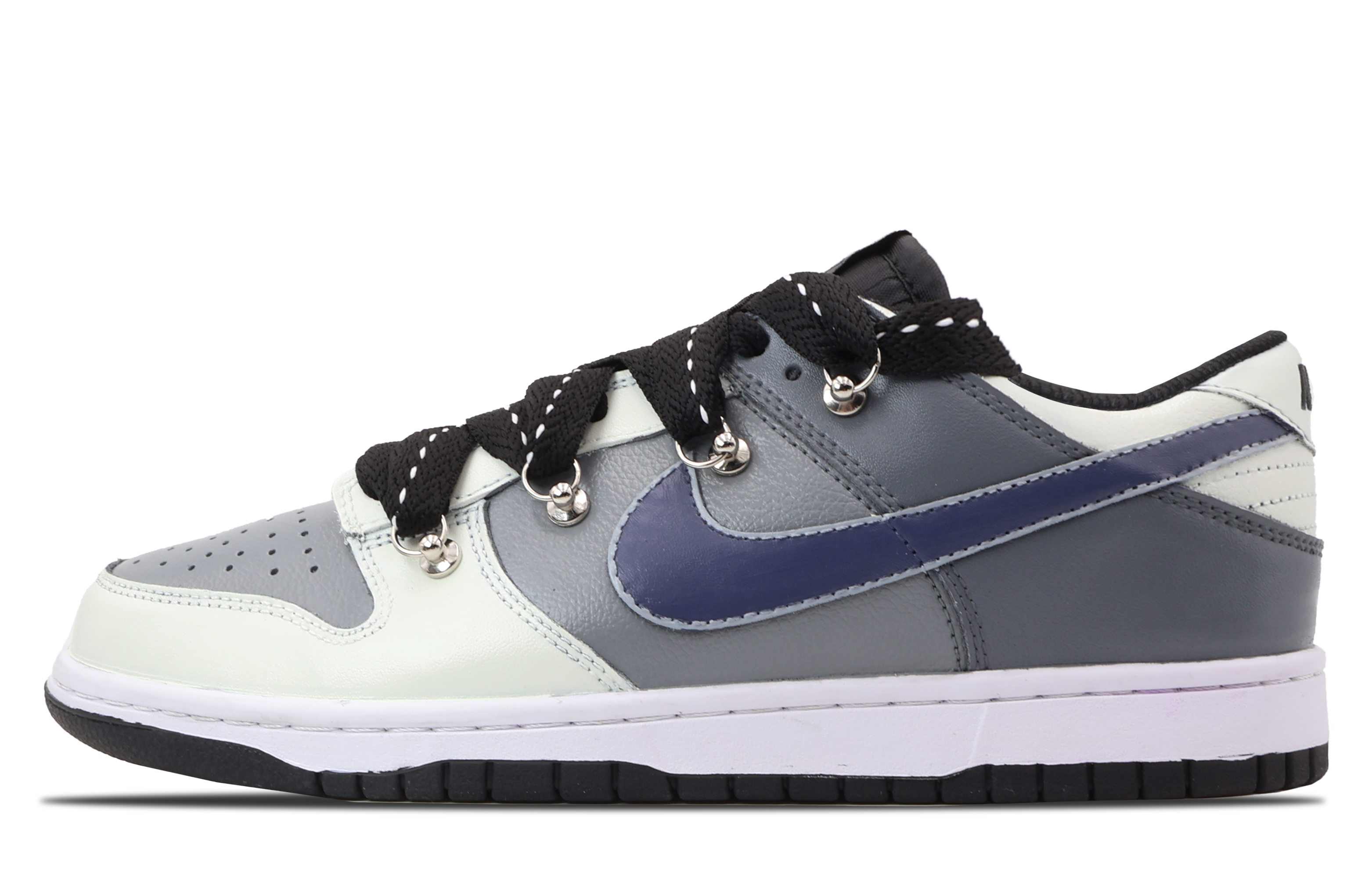 Buy 【カスタムシューズ】ナイキ ダンク ロー「ブルー ユーカリストリートパンクレトロ」 FD1232-001(Team53-女款蓝桉)