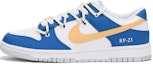 Buy 【客製球鞋】Nike Dunk Low 禮盒 字母 vibe風 解構 高街 低筒 板鞋 GS 藍金