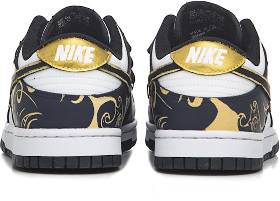 【客製球鞋】Nike Dunk Low 老磚 磚塊 雲紋 唐草 低筒 板鞋 GS 藍金 Shop 【客製球鞋】Nike Dunk Low 老磚 磚塊 雲紋 唐草 低筒 板鞋 GS 藍金
