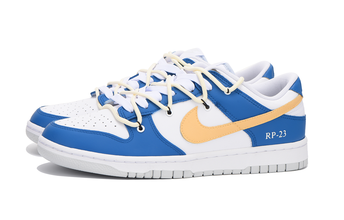 Lookbook 【訂製球鞋】Nike Dunk Low 字母感風格 解構 高街 禮盒 低筒 板鞋 男款 藍金