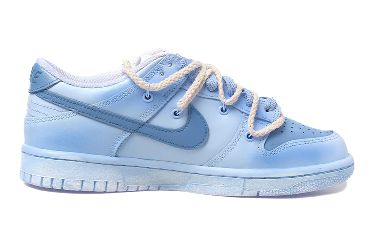 Order 나이키 덩크 로우 '블루 그라데이션 러브' (커스텀) DH9765-100(Team拾玖-一生所爱蓝女S-BOX)