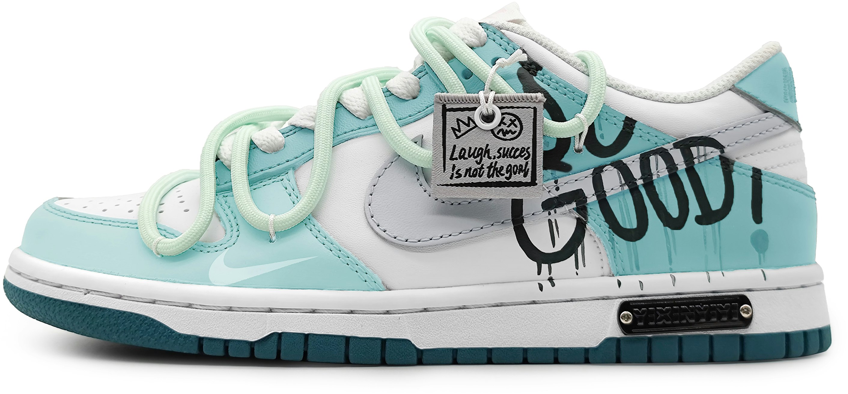 custom-shoes-nike-dunk-low-blue-graffiti-custom
