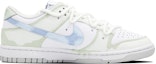 Order 【訂製球鞋】 Nike Dunk Low 解構 青檸茉莉 百搭 清爽 低筒 板鞋 GS 青藍