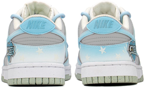 【定制球鞋】 Nike Dunk Low 糖果 滿天星 清新 低筒 板鞋 GS 藍灰 Shop 【定制球鞋】 Nike Dunk Low 糖果 滿天星 清新 低筒 板鞋 GS 藍灰