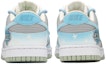 Shop 【定制球鞋】 Nike Dunk Low 糖果 滿天星 清新 低筒 板鞋 GS 藍灰