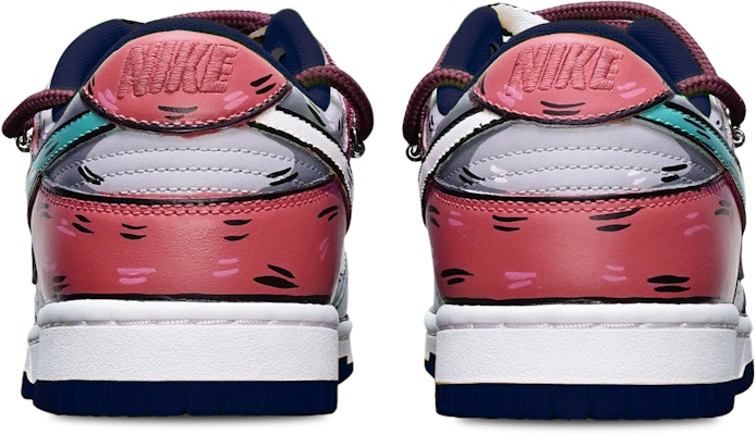 나이키 덩크 로우 '블루 그레이 레드 멀티' (커스텀) DH9765-300(TeamT-鲨鱼蓝灰红女S-BOX) Shop 나이키 덩크 로우 '블루 그레이 레드 멀티' (커스텀) DH9765-300(TeamT-鲨鱼蓝灰红女S-BOX)