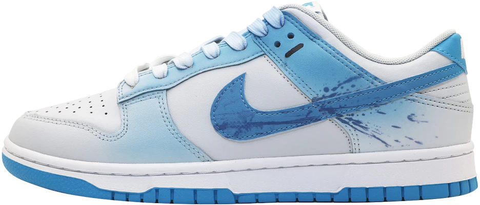 【自訂球鞋】Nike Dunk Low 蘇打 噴繪 街頭復古簡約百搭 防滑減震耐磨 低筒 板鞋 男款 藍灰色 Buy 【自訂球鞋】Nike Dunk Low 蘇打 噴繪 街頭復古簡約百搭 防滑減震耐磨 低筒 板鞋 男款 藍灰色