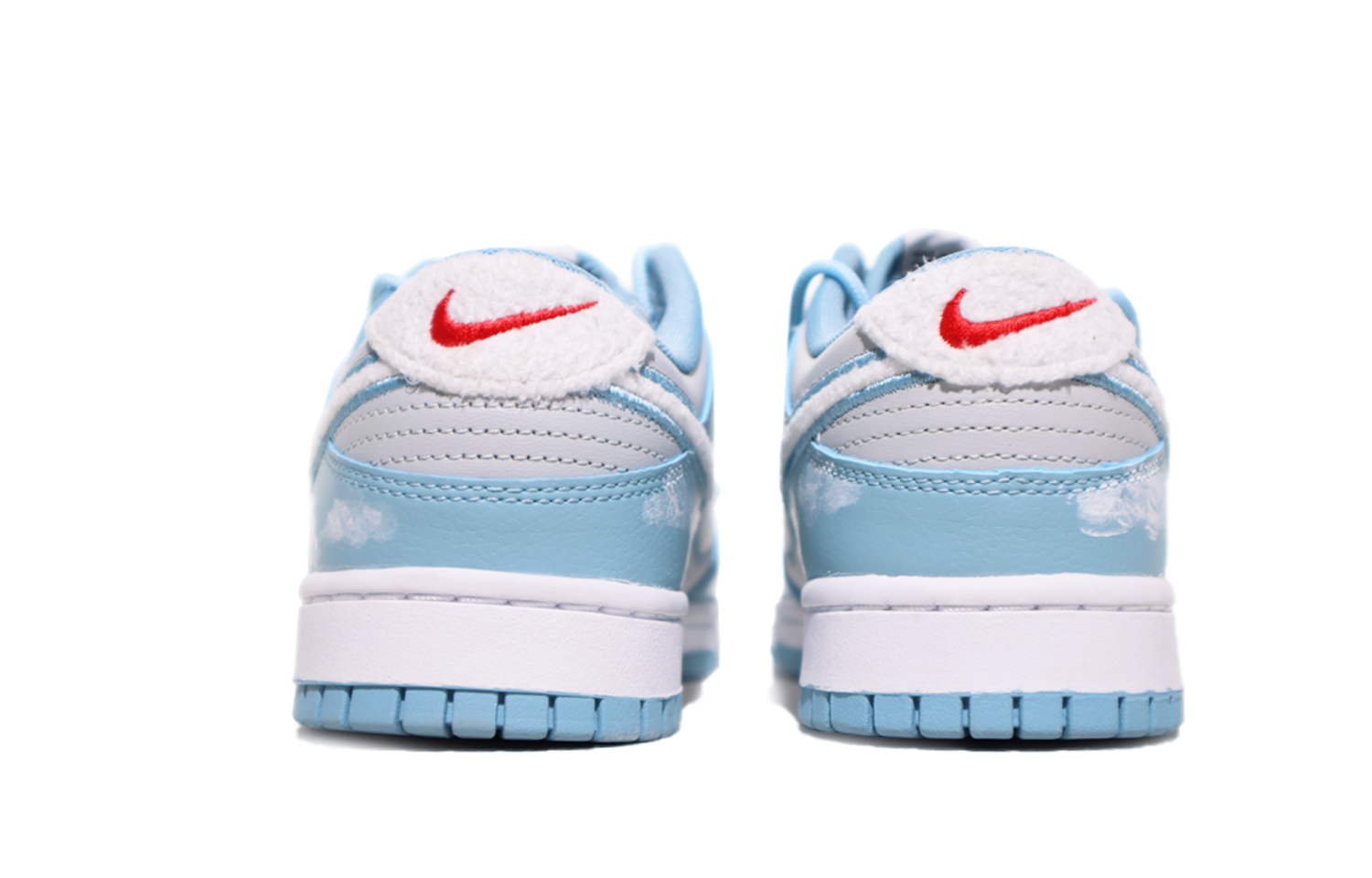 Purchase 나이키 덩크 로우 '블루그레이 화이트 클라우드' (커스텀) FB1871-011(TeamX-Dunk雾霾蓝云朵)