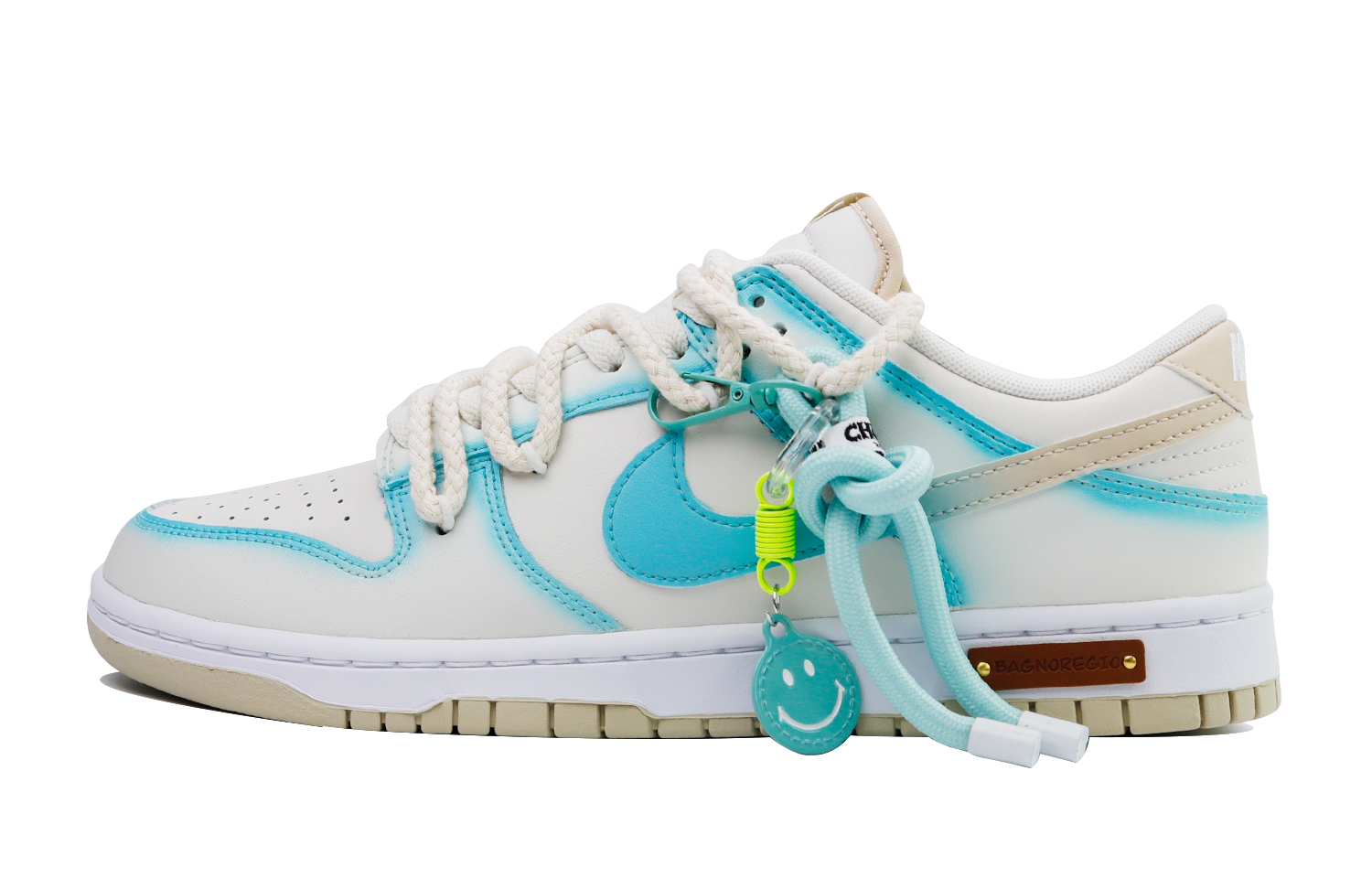 Buy [Kasut Custom] Nike Dunk Low 'Ais Biru Jalanan' DV0831-003(Team48-蓝冰)