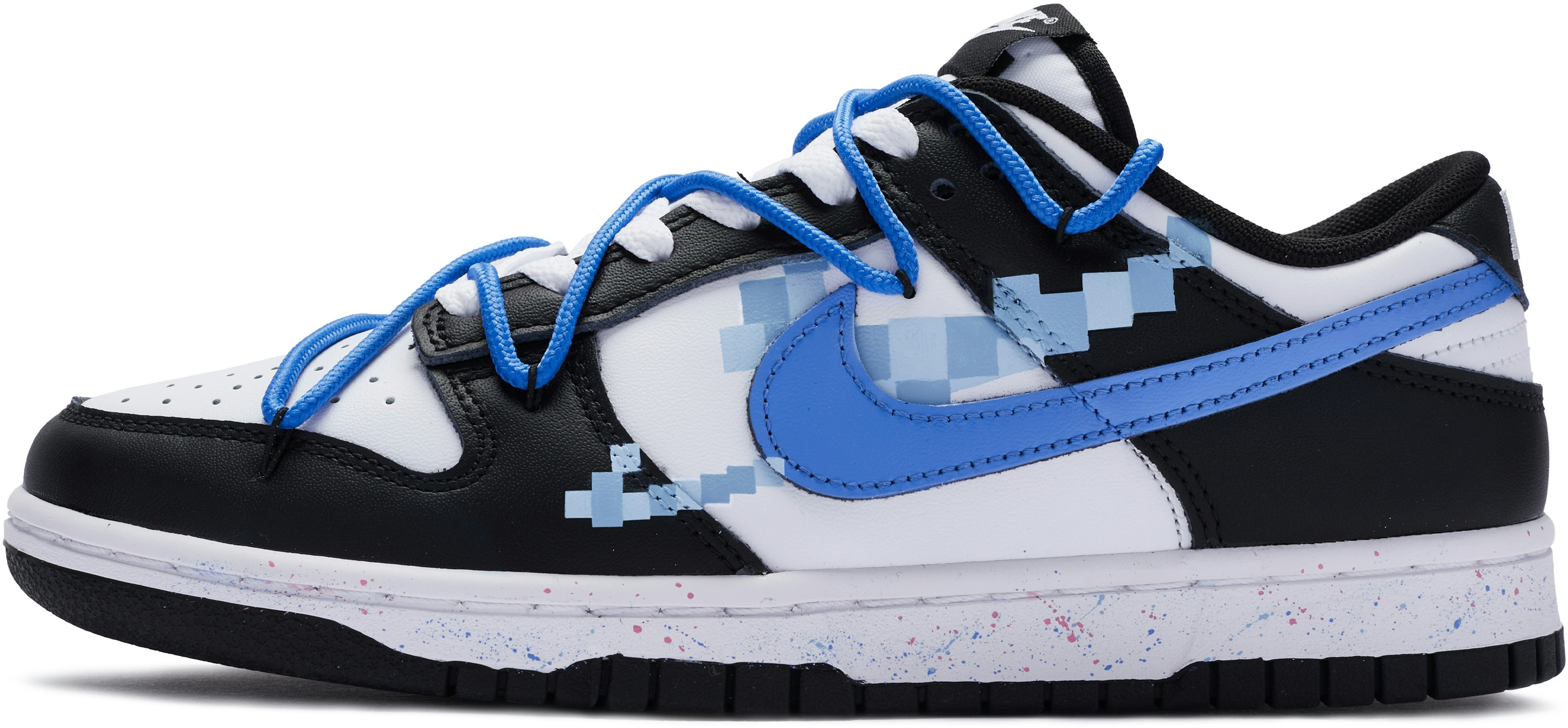 custom-shoes-nike-dunk-low-blue-impact