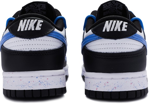 【客製球鞋】 Nike Dunk Low 藍色衝擊 三掛 像素 解構 手繪噴繪 低筒 板鞋 男款 藍黑白 Shop 【客製球鞋】 Nike Dunk Low 藍色衝擊 三掛 像素 解構 手繪噴繪 低筒 板鞋 男款 藍黑白