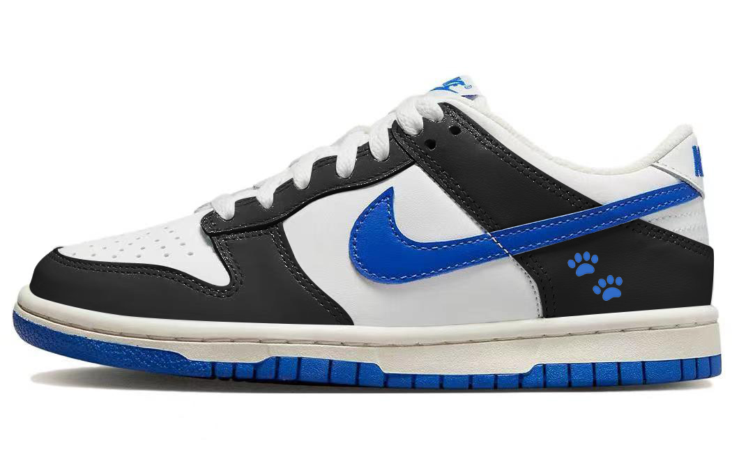 Buy [Sepatu Custom] Nike Dunk Low 'Blue Mood Panda Claw' DH9765-105(Team56-熊猫爪爪)