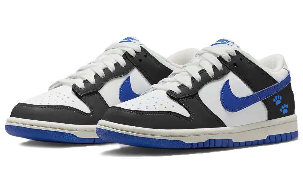 Shop [Sepatu Custom] Nike Dunk Low 'Blue Mood Panda Claw' DH9765-105(Team56-熊猫爪爪)