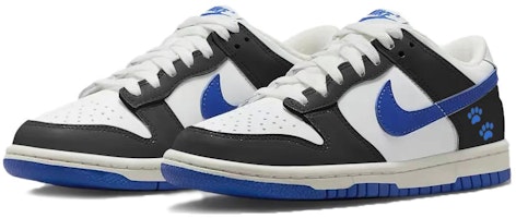 【定製球鞋】Nike Dunk Low 藍色心情 熊貓爪爪 百搭潮流 防滑耐磨輕便透氣 低筒 板鞋 GS 白藍 Shop 【定製球鞋】Nike Dunk Low 藍色心情 熊貓爪爪 百搭潮流 防滑耐磨輕便透氣 低筒 板鞋 GS 白藍