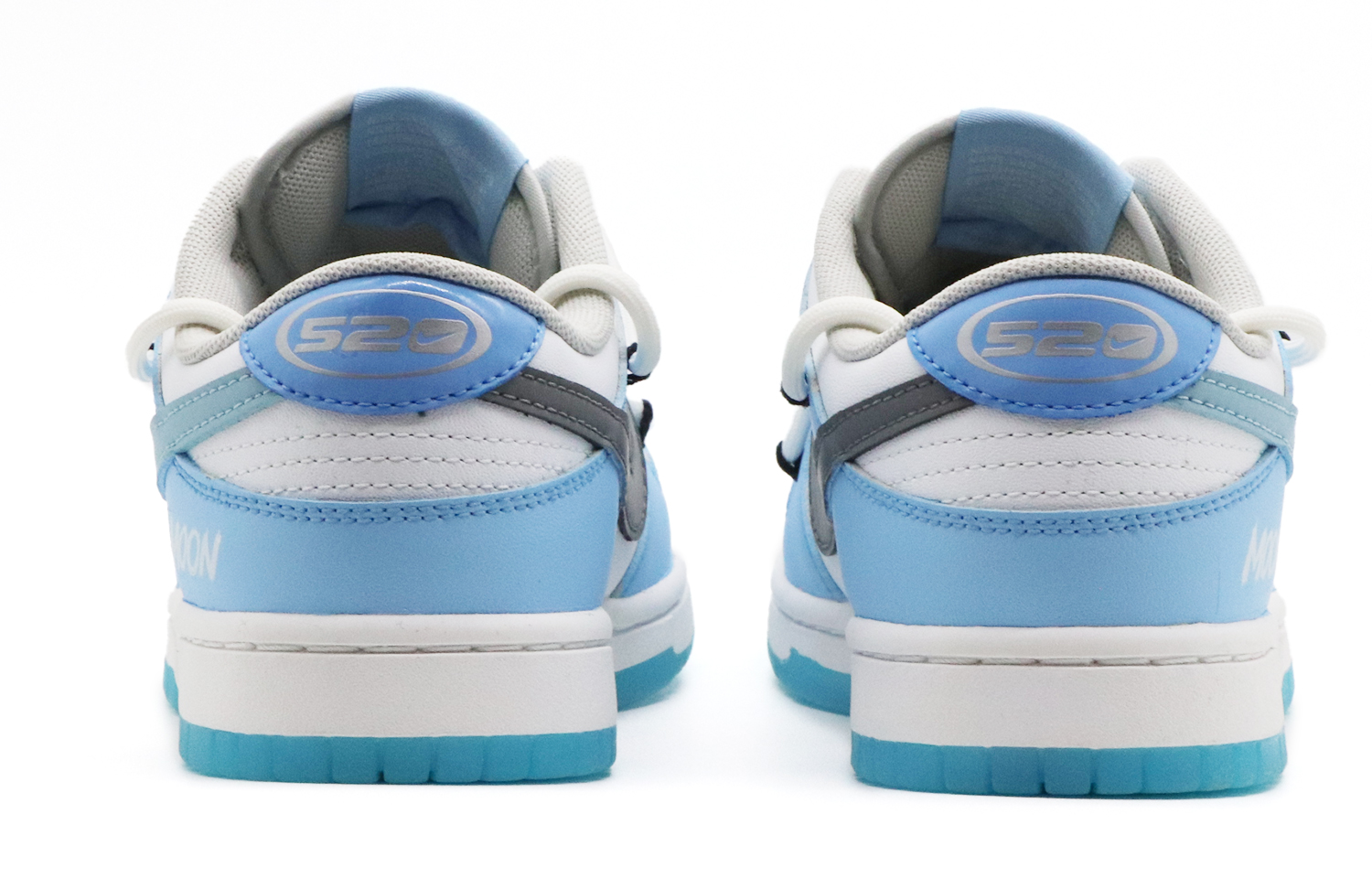 [Custom Shoes] Nike Dunk Low 'Blue Moon Deconstructed Streetwear' 圖 5