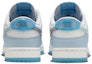 Shop 【訂製球鞋】Nike Dunk Low 藍色星海 透明鞋底 多巴胺 清新校園 活力 低幫 板鞋 男女同款 藍白