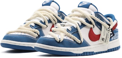 ナイキ ダンク ロー "蒼刺子" (カスタム) DV0834-101(Team57-男款哆啦A梦) Shop ナイキ ダンク ロー "蒼刺子" (カスタム) DV0834-101(Team57-男款哆啦A梦)