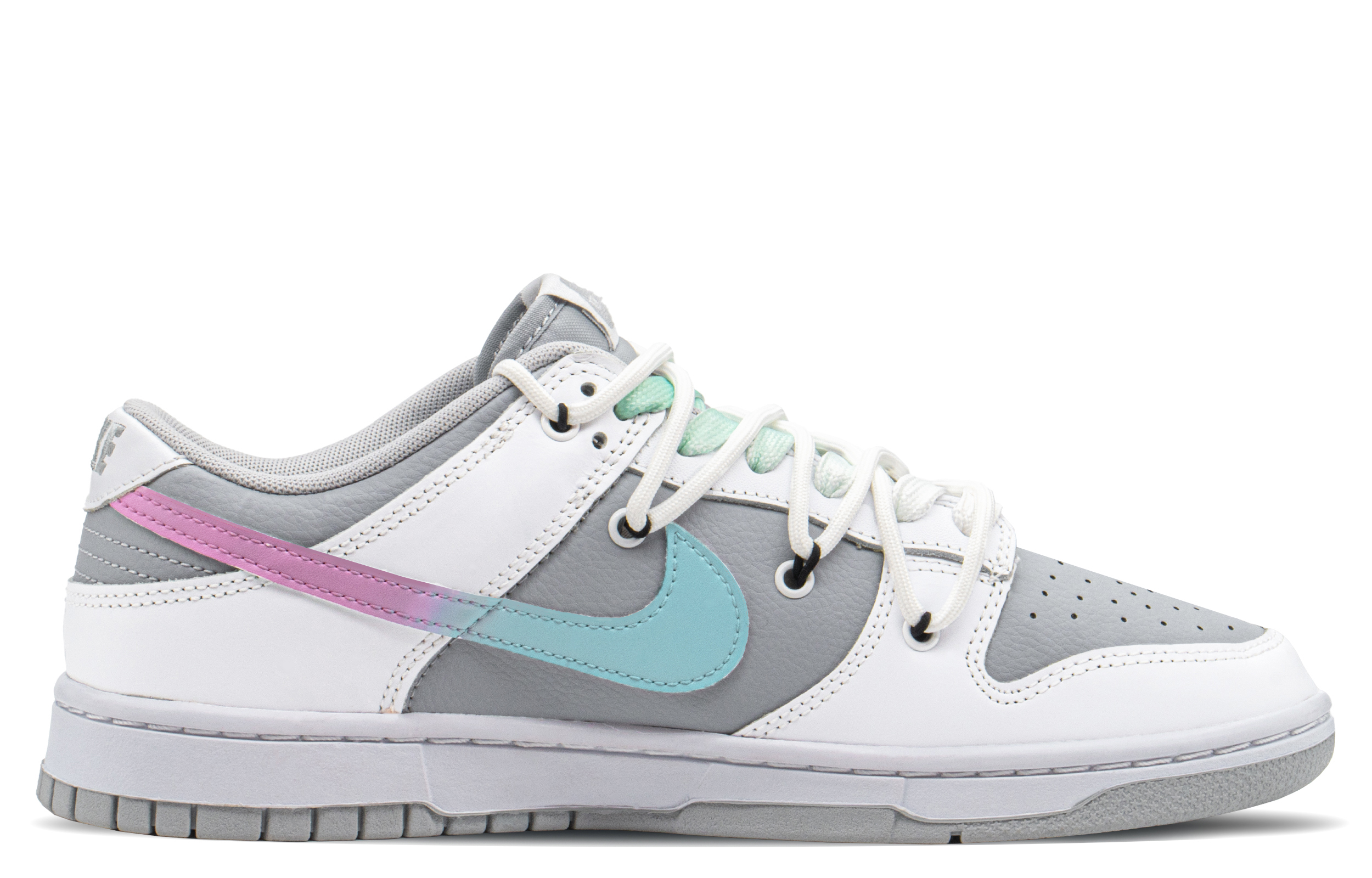 Order 【定制球鞋】Nike Dunk Low 棉花糖 清爽 高級 低筒 板鞋 男款 藍粉漸變