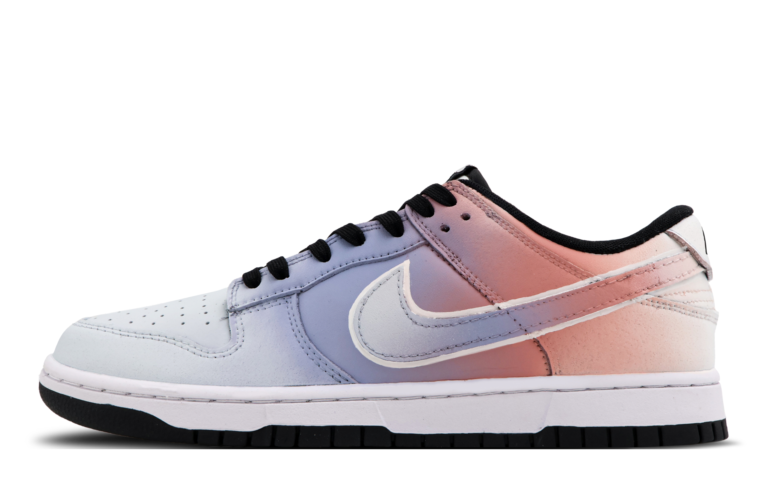 Buy [Kasut Disesuaikan] Nike Dunk Low 'Gradasi Biru Merah Jambu Whisper' DD1391-100(Team53-男款心动暗语)