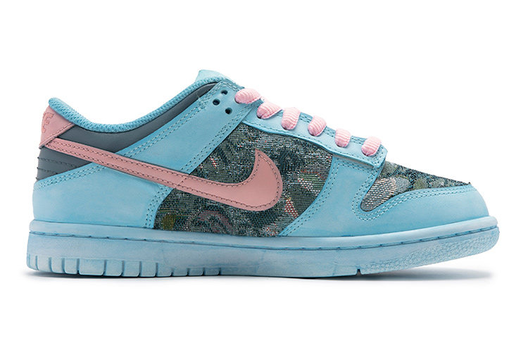 [Custom Shoes] Nike Dunk Low 'Blue Pink Watercolor' 圖 2