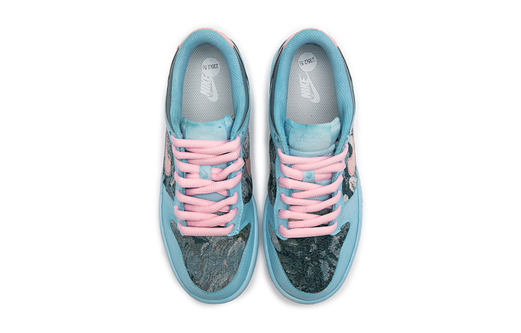 [Custom Shoes] Nike Dunk Low 'Blue Pink Watercolor' 圖 4