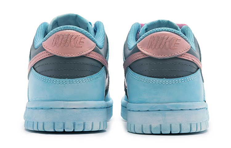 [Custom Shoes] Nike Dunk Low 'Blue Pink Watercolor' 圖 5