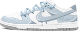 Buy 【客製球鞋】Nike Dunk Low "藍色甜心"特別鞋盒 防滑耐磨 低筒 滑板鞋 男款 藍白