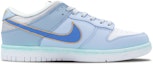 Order 【定制鞋款】耐克Dunk Low '蓝色情人节圣诞冰雪白蓝金' DH9765-100(Team7-女款蓝色情人节)