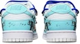 Shop 나이키 덩크 로우 '블루 화이트' (커스텀) DH9765-100(TeamT-战损3湖水蓝S-BOX)