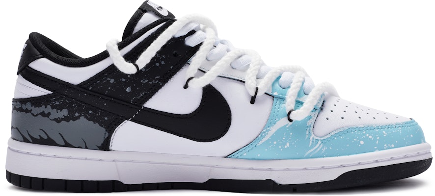 나이키 덩크 로우 '블루화이트블랙' (커스텀) DD1391-100(TeamR-男款浪潮) Order 나이키 덩크 로우 '블루화이트블랙' (커스텀) DD1391-100(TeamR-男款浪潮)