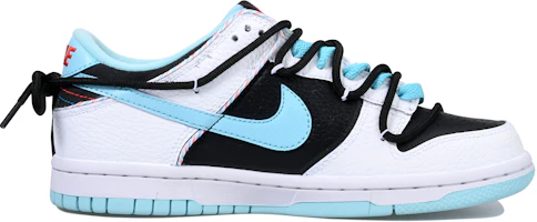 Order 【客製球鞋】Nike Dunk Low Vlad 休閒百搭 防滑耐磨 低筒 滑板鞋 GS 藍白黑