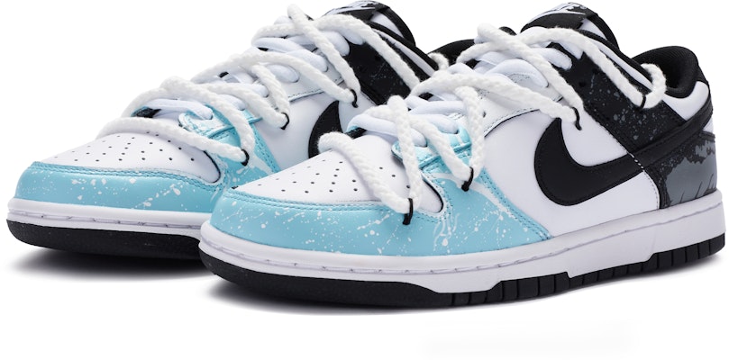 나이키 덩크 로우 '블루화이트블랙' (커스텀) DD1391-100(TeamR-男款浪潮) Lookbook 나이키 덩크 로우 '블루화이트블랙' (커스텀) DD1391-100(TeamR-男款浪潮)