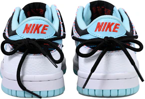Shop 【客製球鞋】Nike Dunk Low Vlad 休閒百搭 防滑耐磨 低筒 滑板鞋 GS 藍白黑