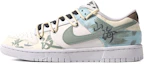 Buy 【定制球鞋】 Nike Dunk Low 達芬奇定制 特殊鞋盒 漫漫山海 書法 撞色 中國風 低幫 板鞋 男款 藍黃