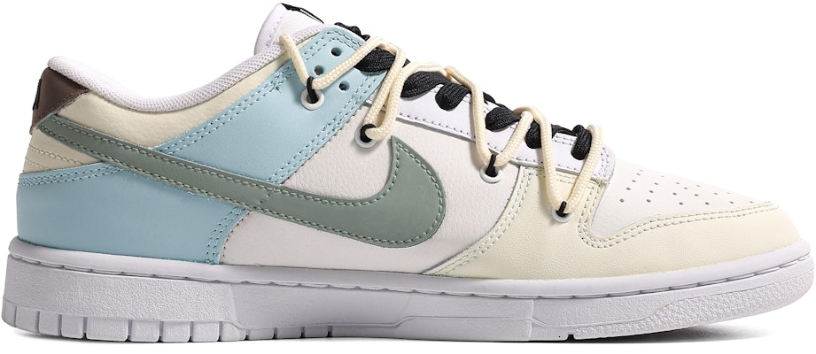 【定制球鞋】 Nike Dunk Low 達芬奇定制 特殊鞋盒 漫漫山海 書法 撞色 中國風 低幫 板鞋 男款 藍黃 Order 【定制球鞋】 Nike Dunk Low 達芬奇定制 特殊鞋盒 漫漫山海 書法 撞色 中國風 低幫 板鞋 男款 藍黃