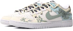 Lookbook 【定制球鞋】 Nike Dunk Low 達芬奇定制 特殊鞋盒 漫漫山海 書法 撞色 中國風 低幫 板鞋 男款 藍黃