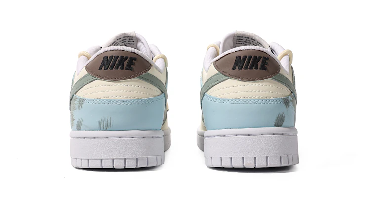 【定制球鞋】 Nike Dunk Low 達芬奇定制 特殊鞋盒 漫漫山海 書法 撞色 中國風 低幫 板鞋 男款 藍黃 Shop 【定制球鞋】 Nike Dunk Low 達芬奇定制 特殊鞋盒 漫漫山海 書法 撞色 中國風 低幫 板鞋 男款 藍黃