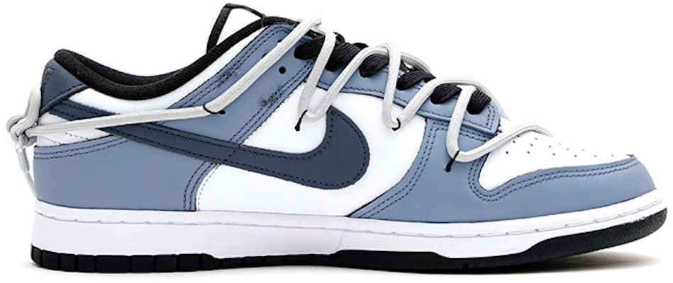 【定製球鞋】 Nike Dunk Low 藍莓冰 無性別風 簡約 低幫 板鞋 男女同款 牛仔藍 Order 【定製球鞋】 Nike Dunk Low 藍莓冰 無性別風 簡約 低幫 板鞋 男女同款 牛仔藍